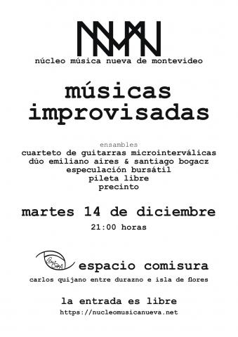 Afiche del concierto