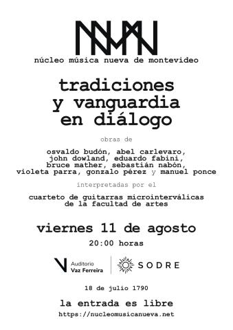 Afiche del concierto